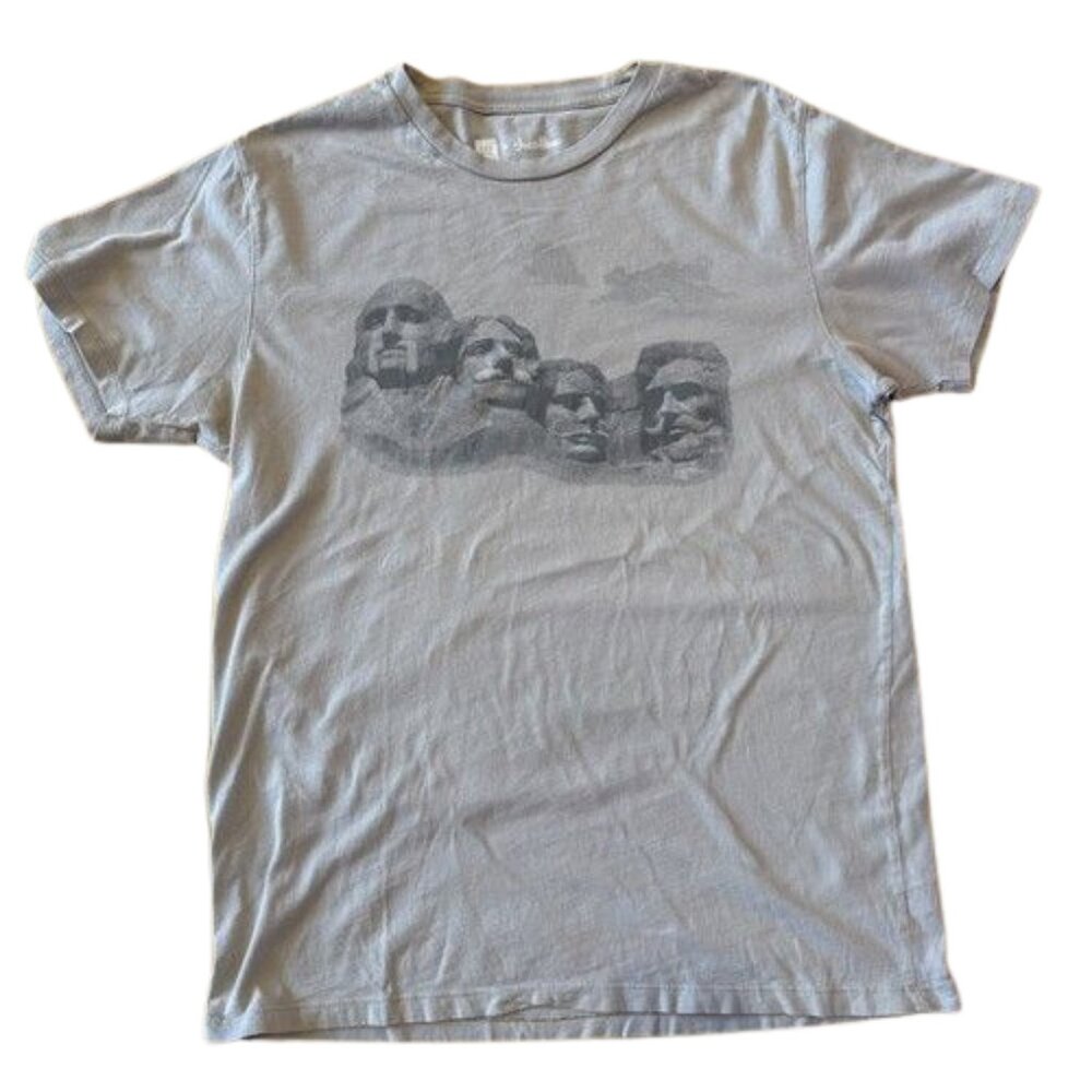 MUST SEE!! Vintage Funny Tee shirt Mount Stachemore Mens Medium Gap Threadless